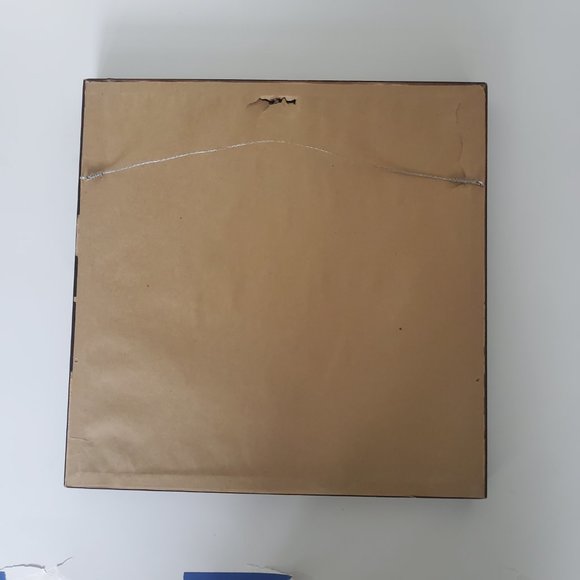 Hummingbird Wall Art Hibiscus Flower Matted & Wood Framed Gallery Wall Piece - Picture 11 of 11